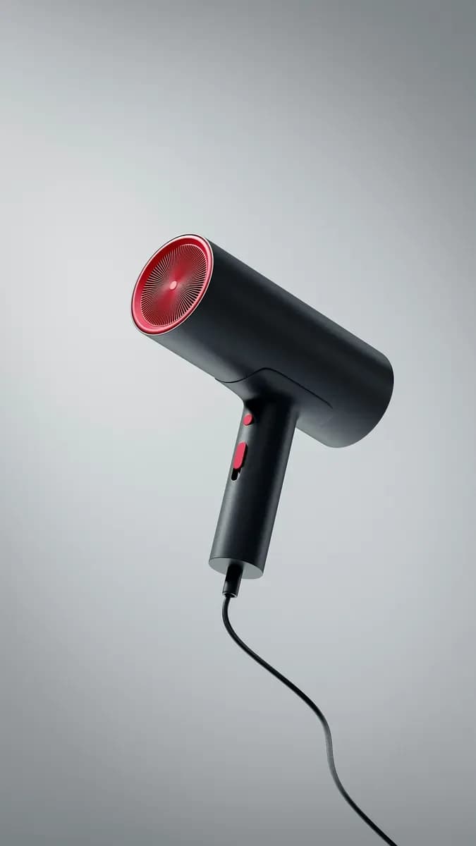 Secador de pelo Ultracomb Compact 1600 W, vista en ángulo